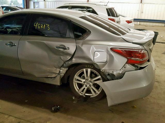 1N4BL3AP4DN485755 - 2013 NISSAN ALTIMA 3.5 SILVER photo 9