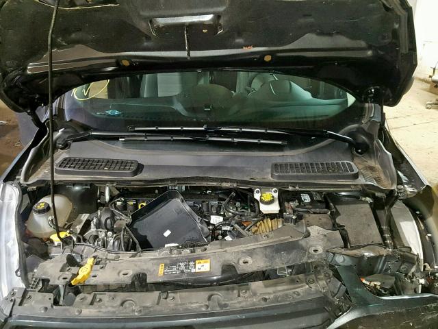 1FMCU0F79HUB78253 - 2017 FORD ESCAPE S GRAY photo 7