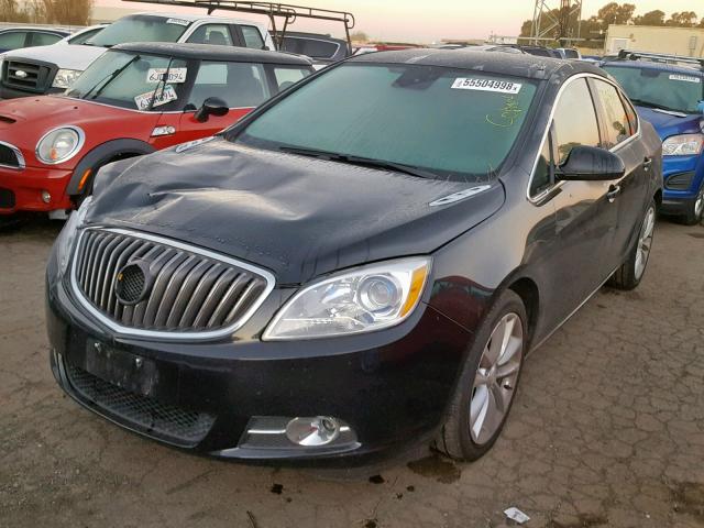 1G4PR5SK2G4151212 - 2016 BUICK VERANO CON BLACK photo 2