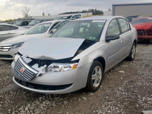 1G8AJ55F57Z156711 - 2007 SATURN ION LEVEL SILVER photo 2