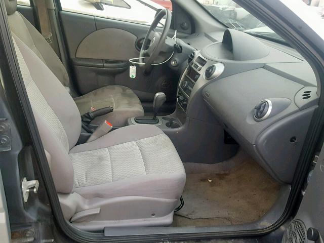 1G8AJ55F57Z156711 - 2007 SATURN ION LEVEL SILVER photo 5