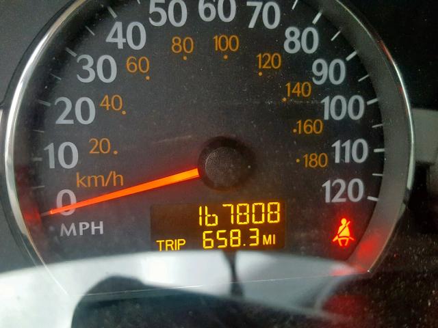 1G8AJ55F57Z156711 - 2007 SATURN ION LEVEL SILVER photo 8