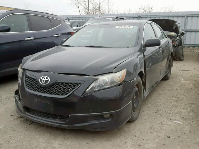 4T1BE46K67U174289 - 2007 TOYOTA CAMRY NEW BLACK photo 2