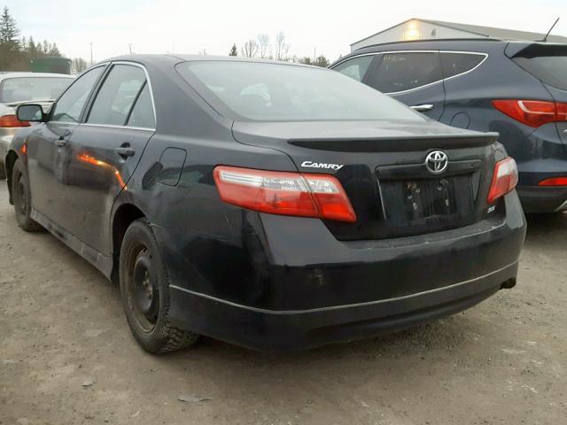 4T1BE46K67U174289 - 2007 TOYOTA CAMRY NEW BLACK photo 3