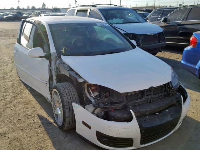 WVWEV71K17W047707 - 2007 VOLKSWAGEN NEW GTI WHITE photo 1