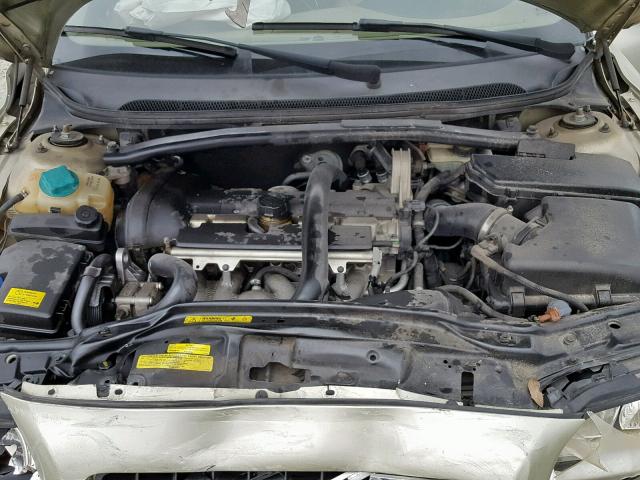 YV1RS592852452934 - 2005 VOLVO S60 2.5T GREEN photo 7