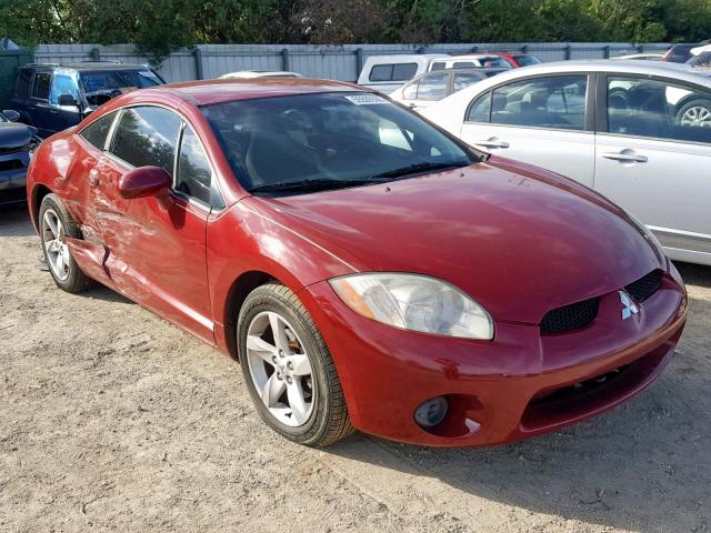 4A3AK24F07E003015 - 2007 MITSUBISHI ECLIPSE GS BURGUNDY photo 1