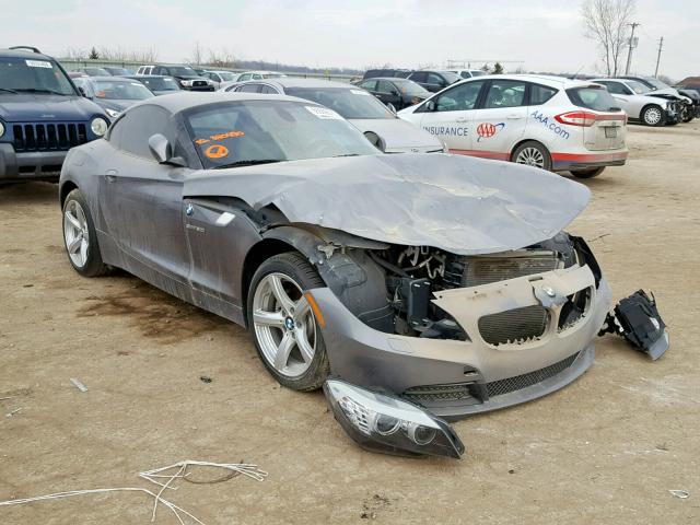 WBALM5C53BE380430 - 2011 BMW Z4 SDRIVE3 GRAY photo 1