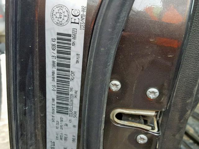 3C6UR5DL5GG307220 - 2016 RAM 2500 SLT შავი ფოტო 10