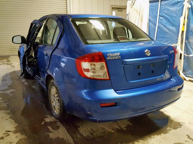 JS2YC5A36C6305638 - 2012 SUZUKI SX4 LE BLUE photo 3