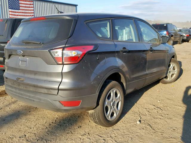 1FMCU0F71JUB69942 - 2018 FORD ESCAPE S GRAY photo 4