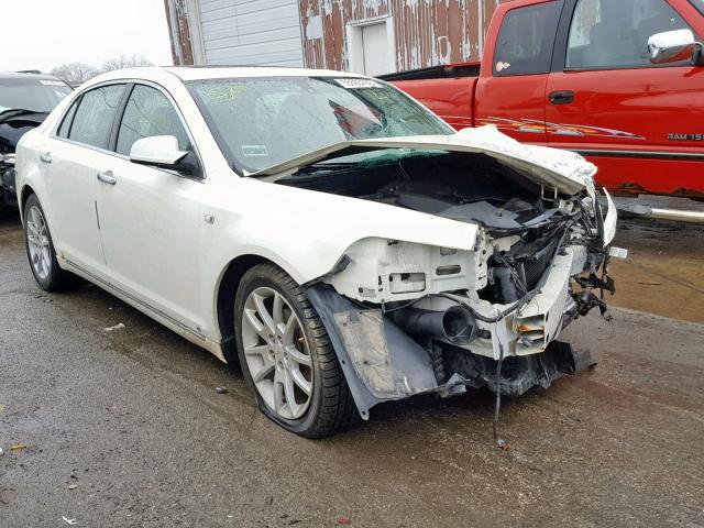 1G1ZK577284244926 - 2008 CHEVROLET MALIBU LTZ WHITE photo 1