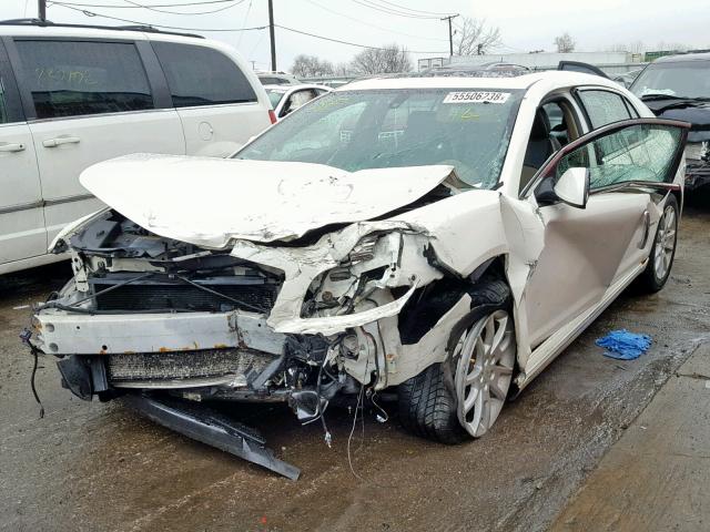 1G1ZK577284244926 - 2008 CHEVROLET MALIBU LTZ WHITE photo 2