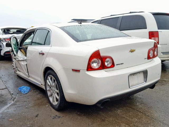 1G1ZK577284244926 - 2008 CHEVROLET MALIBU LTZ WHITE photo 3