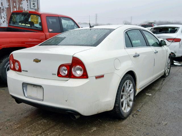 1G1ZK577284244926 - 2008 CHEVROLET MALIBU LTZ WHITE photo 4