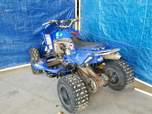 JY4AJZ0Y96C003486 - 2006 YAMAHA YFZ450 BLUE photo 3