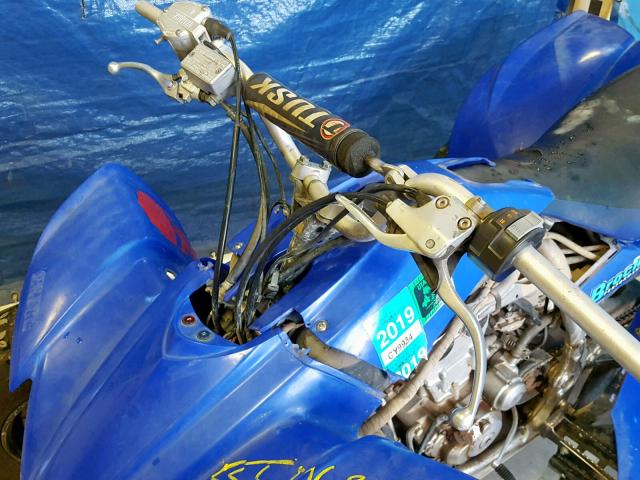 JY4AJZ0Y96C003486 - 2006 YAMAHA YFZ450 BLUE photo 8