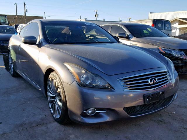 JN1CV6EK1BM213615 - 2011 INFINITI G37 BASE GRAY photo 1