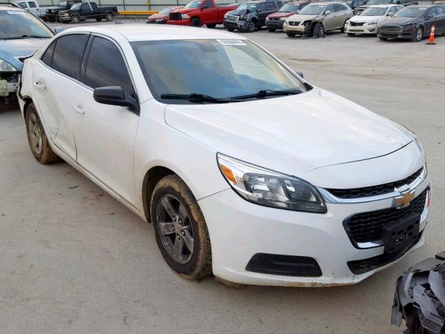 1G11A5SL5FF151517 - 2015 CHEVROLET MALIBU LS WHITE photo 1