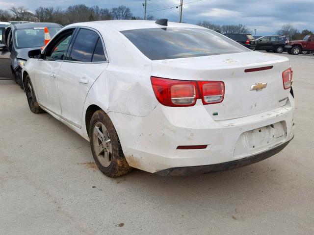 1G11A5SL5FF151517 - 2015 CHEVROLET MALIBU LS WHITE photo 3