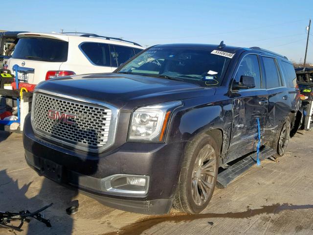 1GKS2CKJ0GR292530 - 2016 GMC YUKON DENA CHARCOAL photo 2