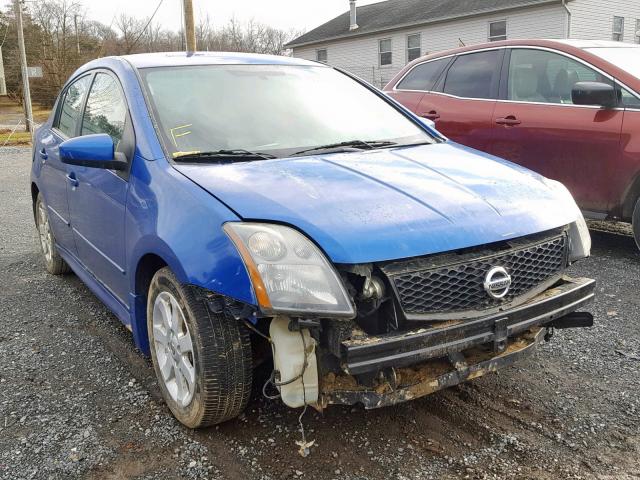 3N1AB61EX9L691407 - 2009 NISSAN SENTRA 2.0 BLUE photo 1