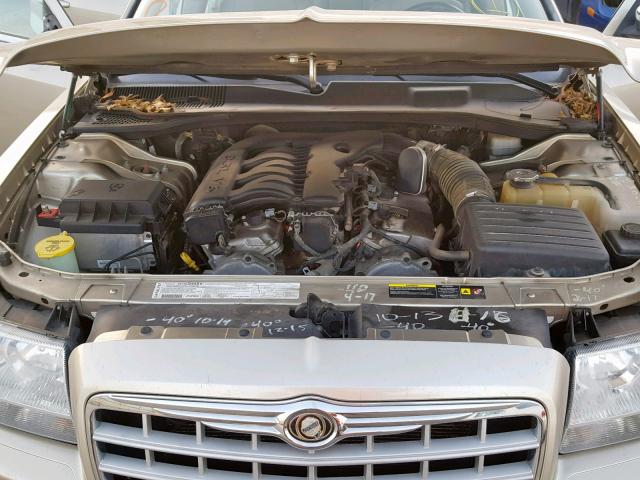 2C3KA53G36H167506 - 2006 CHRYSLER 300 TOURIN GOLD photo 7