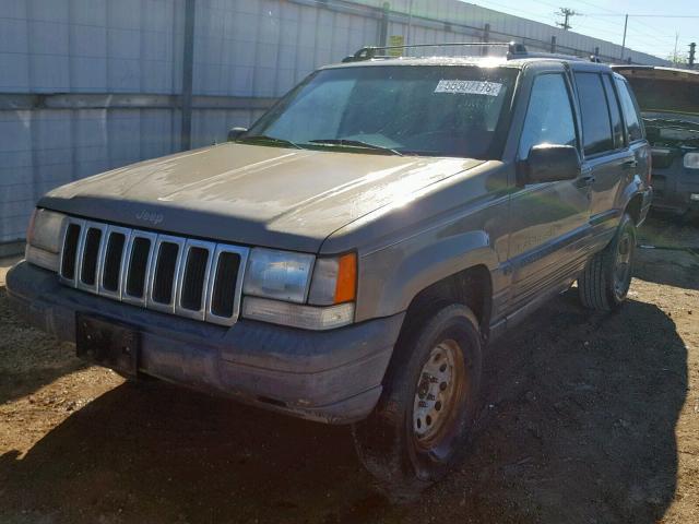 1J4FX58S0WC130144 - 1998 JEEP GRAND CHER BROWN photo 2