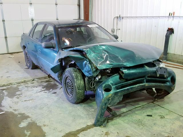 1G2NE52T6TC780850 - 1996 PONTIAC GRAND AM S GREEN photo 1