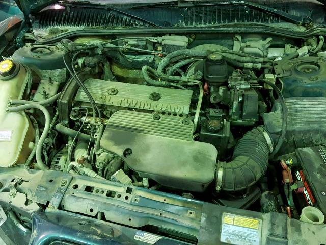 1G2NE52T6TC780850 - 1996 PONTIAC GRAND AM S GREEN photo 7