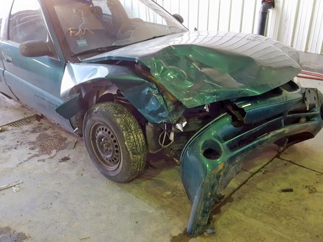 1G2NE52T6TC780850 - 1996 PONTIAC GRAND AM S GREEN photo 9