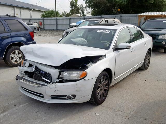 YV1982AS1A1122562 - 2010 VOLVO S80 3.2 WHITE photo 2