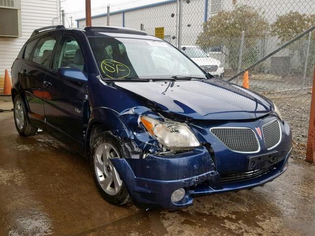 5Y2SL638X5Z462525 - 2005 PONTIAC VIBE BLUE photo 1