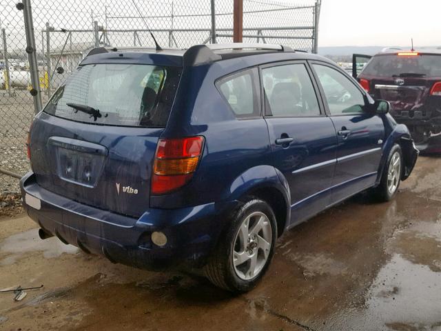 5Y2SL638X5Z462525 - 2005 PONTIAC VIBE BLUE photo 4