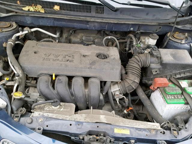 5Y2SL638X5Z462525 - 2005 PONTIAC VIBE BLUE photo 7