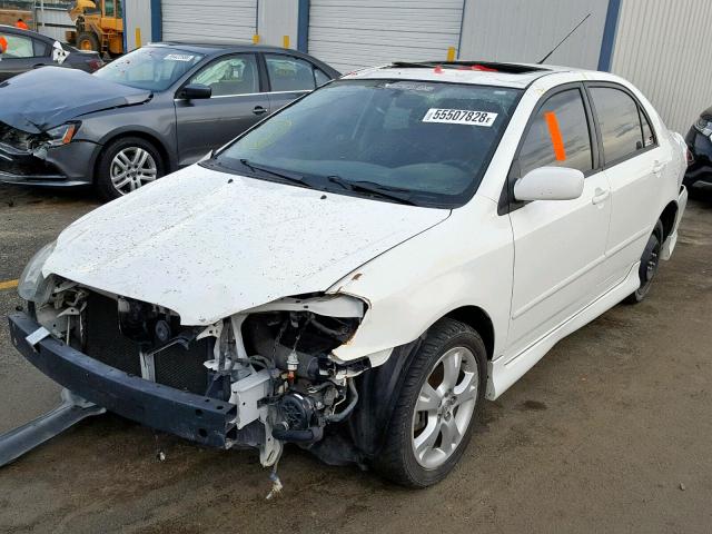 2T1BY30E25C480358 - 2005 TOYOTA COROLLA XR 白色 照片 2