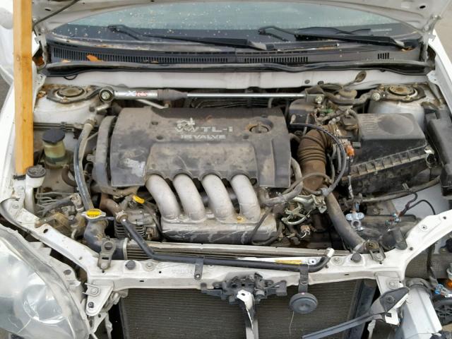2T1BY30E25C480358 - 2005 TOYOTA COROLLA XR 白色 照片 7