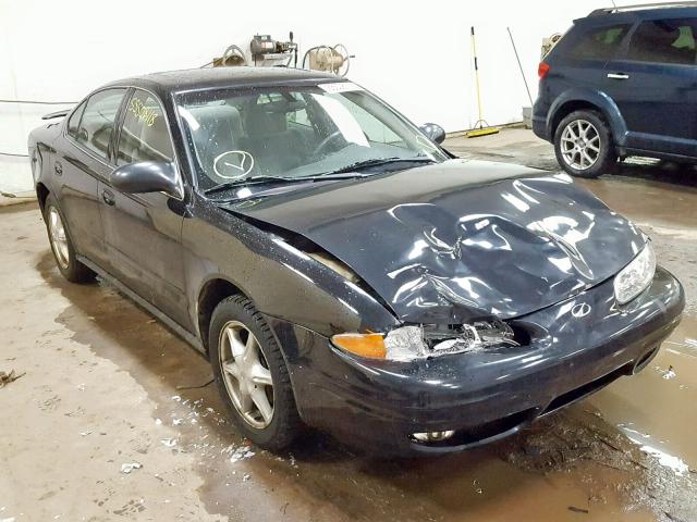 1G3NL52E93C284928 - 2003 OLDSMOBILE ALERO GL BLACK photo 1