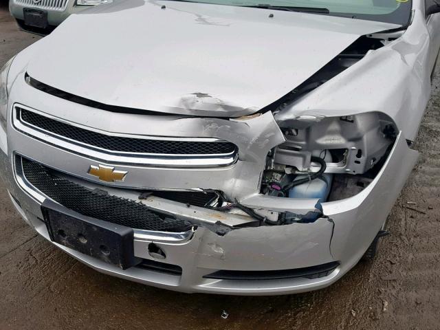 1G1ZB5E01CF251546 - 2012 CHEVROLET MALIBU LS 银色 照片 9