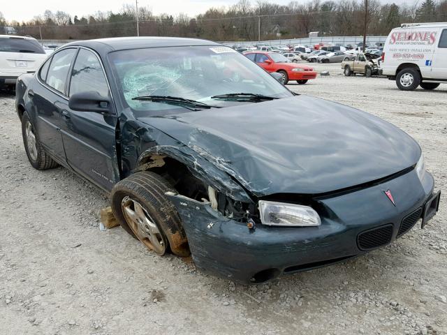1G2WJ52K6XF245965 - 1999 PONTIAC GRAND PRIX GREEN photo 1