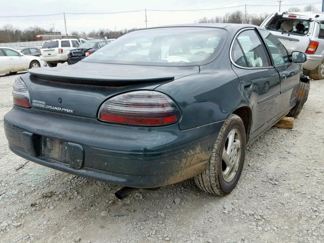 1G2WJ52K6XF245965 - 1999 PONTIAC GRAND PRIX GREEN photo 4