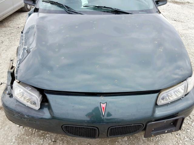 1G2WJ52K6XF245965 - 1999 PONTIAC GRAND PRIX GREEN photo 7
