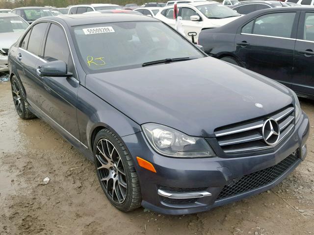 WDDGF4HB3ER314292 - 2014 MERCEDES-BENZ C 250 GRAY photo 1