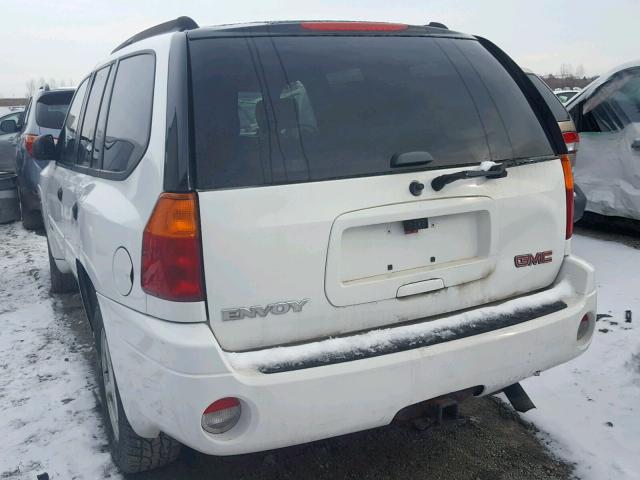 1GKDT13SX22250398 - 2002 GMC ENVOY WHITE photo 3