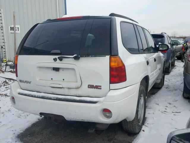 1GKDT13SX22250398 - 2002 GMC ENVOY WHITE photo 4