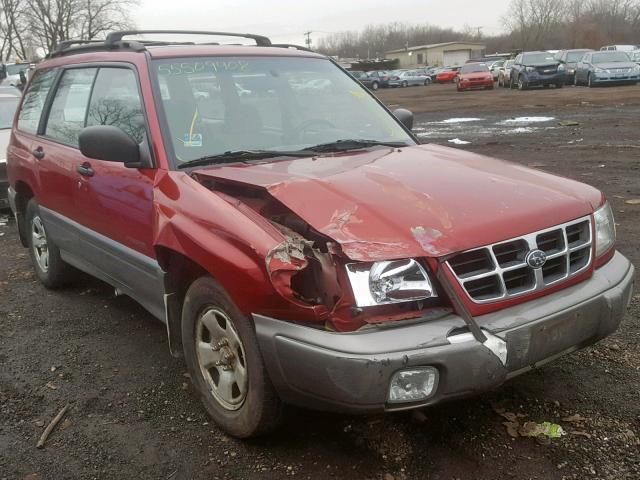 JF1SF6553YH714447 - 2000 SUBARU FORESTER S 红色 照片 1
