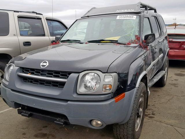 5N1MD28Y34C653434 - 2004 NISSAN XTERRA SE BLACK photo 2