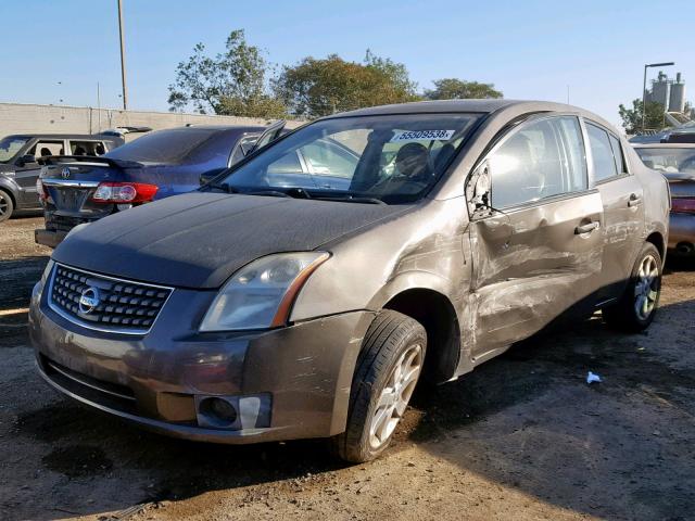 3N1AB61E87L605377 - 2007 NISSAN SENTRA 2.0 GRAY photo 2