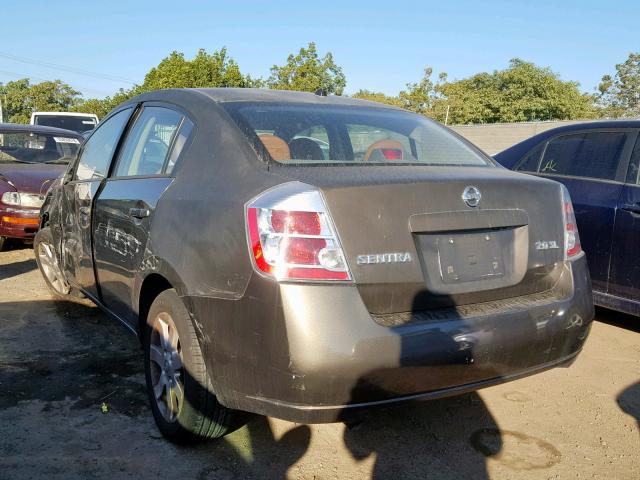 3N1AB61E87L605377 - 2007 NISSAN SENTRA 2.0 GRAY photo 3