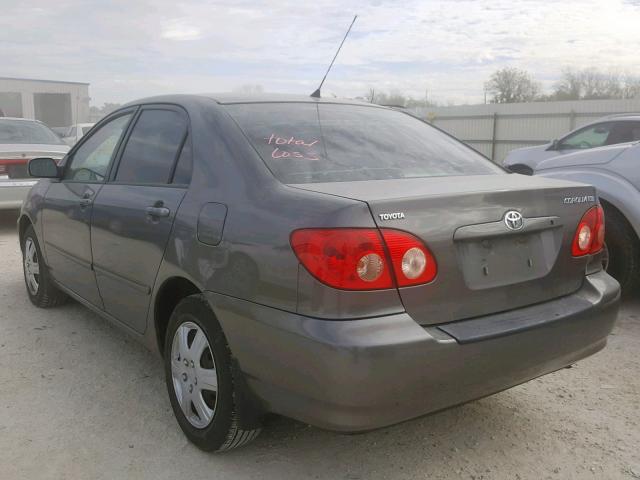 1NXBR32E15Z517926 - 2005 TOYOTA COROLLA LE GRAY photo 3